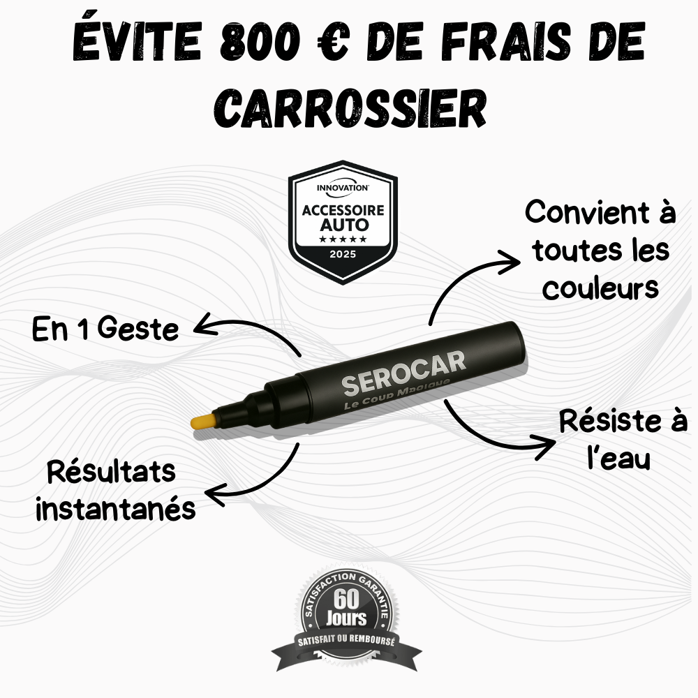 SEROPEN - Effaces tes rayures instantanément