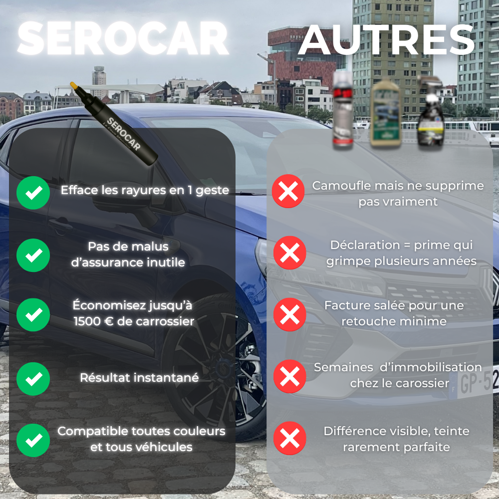 SEROPEN - Effaces tes rayures instantanément
